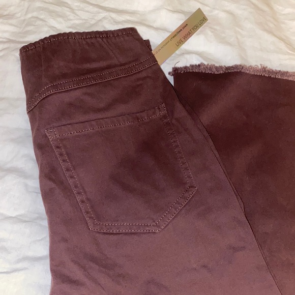 Flare denim pants | size 5 | brown-plum - Picture 7 of 8
